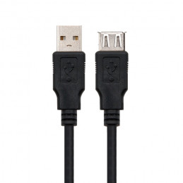 Ext. USB2.0 A-A 1.8M BK