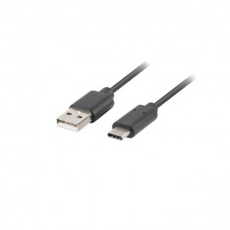 Cabo USB2.0 USB-C 0.5M BK