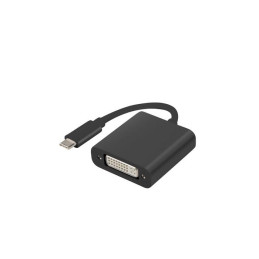 Adp USB-C DVI-I 15CM Lanb